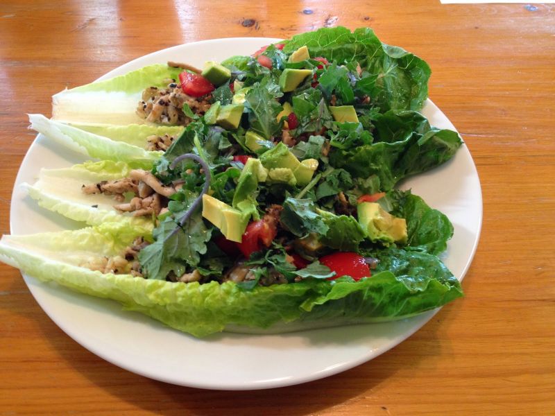 turkey lettuce wraps